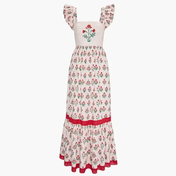 NWT. Never worn Hill House Home Pippa Dress - Poppy Block Print Size XL - Picture 1 of 4